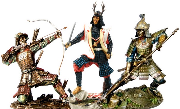 samurai figurer